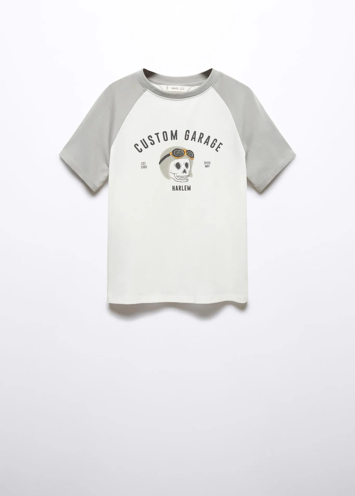 Camiseta algodón estampada