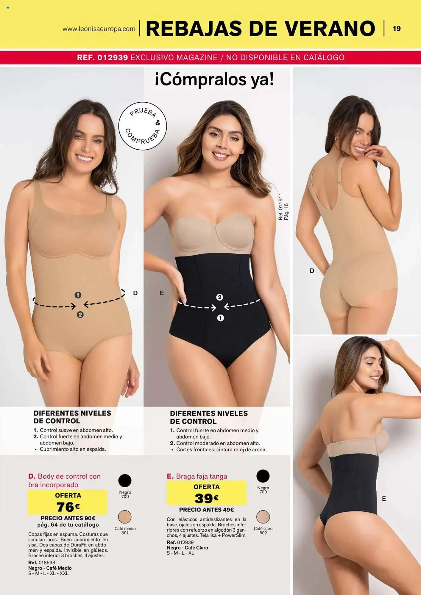 Catálogo de Folleto Leonisa 1 de julio al 31 de julio 2025 - Página 19