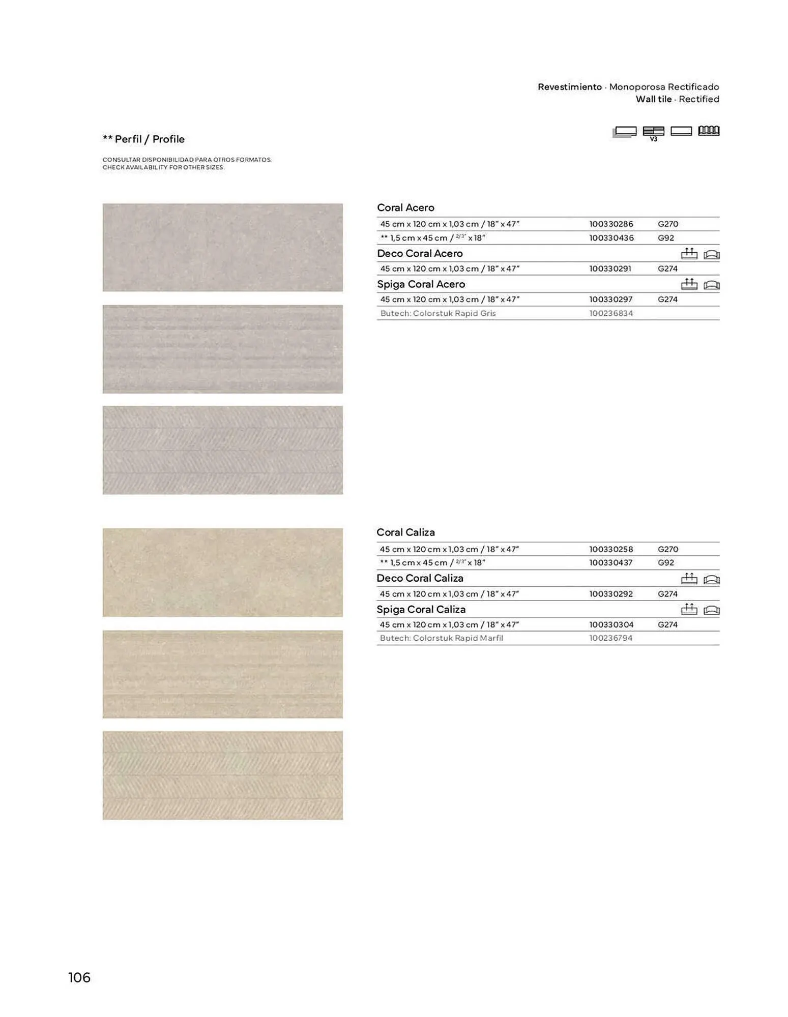 Catálogo de Folleto Porcelanosa 4 de enero al 1 de enero 2024 - Página 108