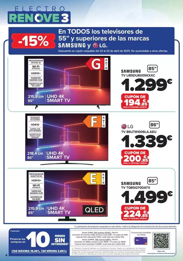 Catálogo de ELECTRO RENOVE 3 25 de marzo al 9 de abril 2025 - Página 4