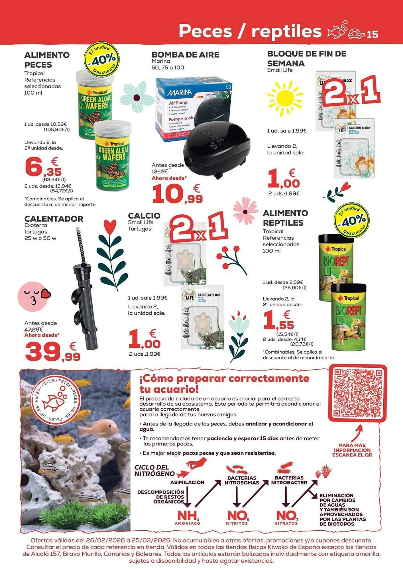 Catálogo de Folleto Kiwoko 26 de febrero al 25 de marzo 2026 - Página 15