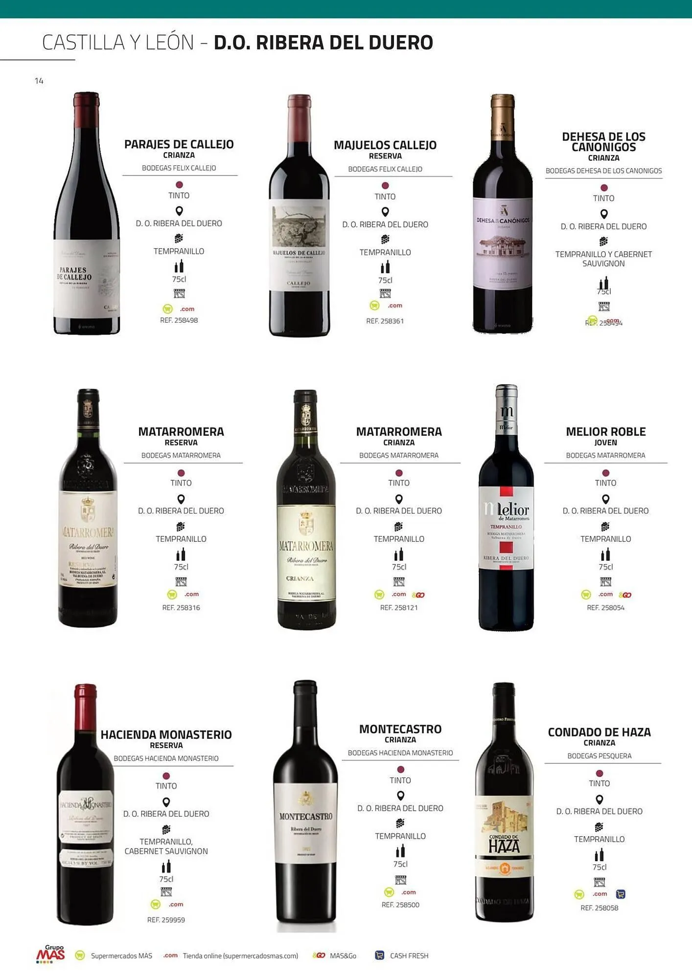 Catálogo de Folleto Supermercados MAS 10 de diciembre al 31 de enero 2026 - Página 14