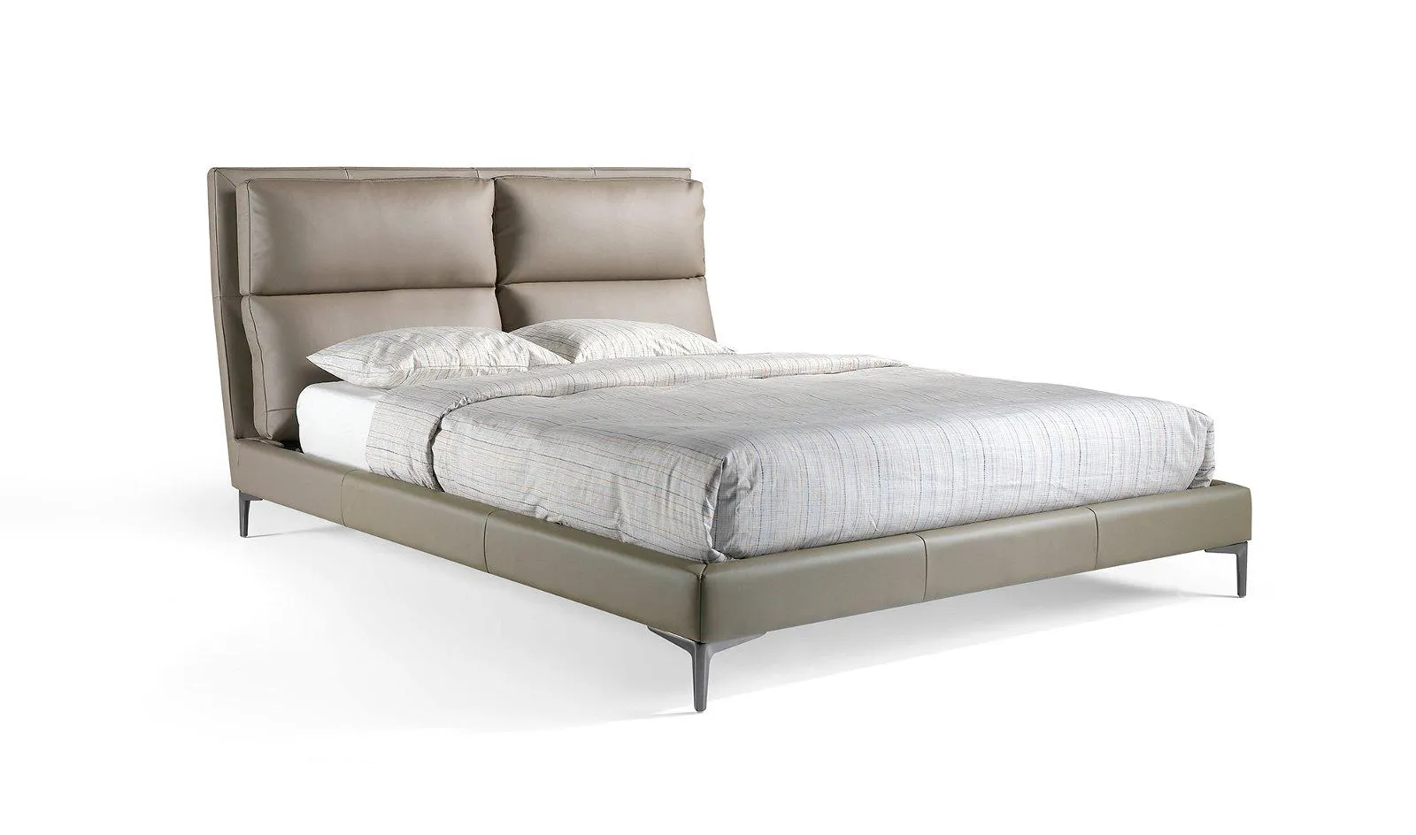 Cama tapizada de diseño Conte