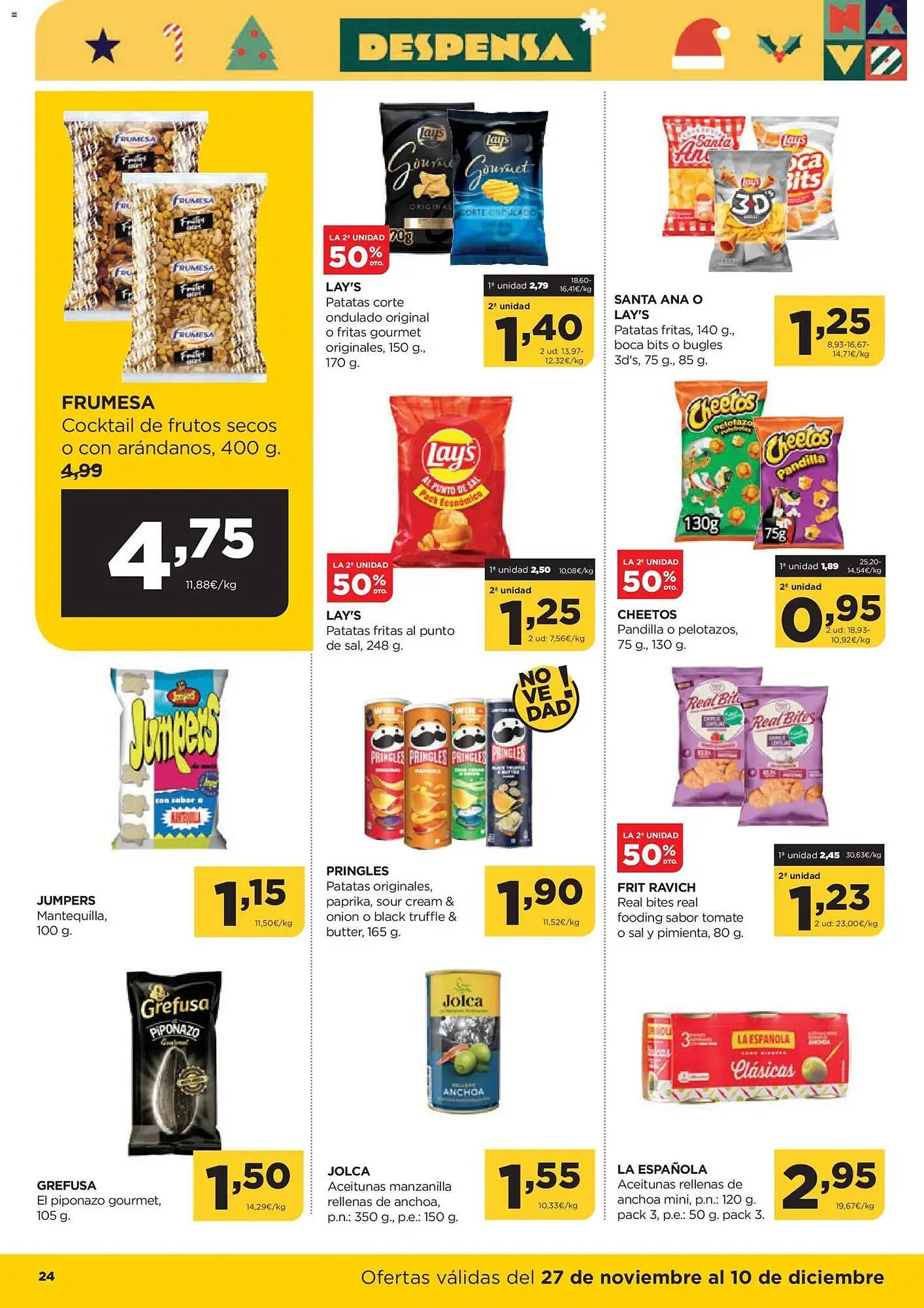 Catálogo de Folleto Alimerka 27 de noviembre al 10 de diciembre 2025 - Página 24