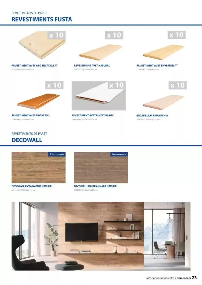 Catálogo de Tot en fusta 1 de enero al 31 de diciembre 2025 - Página 23