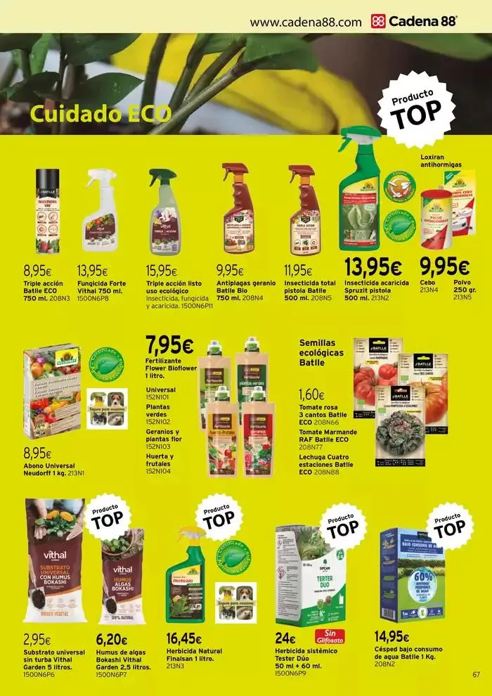 Catálogo de Transforma tu jardín y terraza 1 de enero al 31 de diciembre 2025 - Página 67