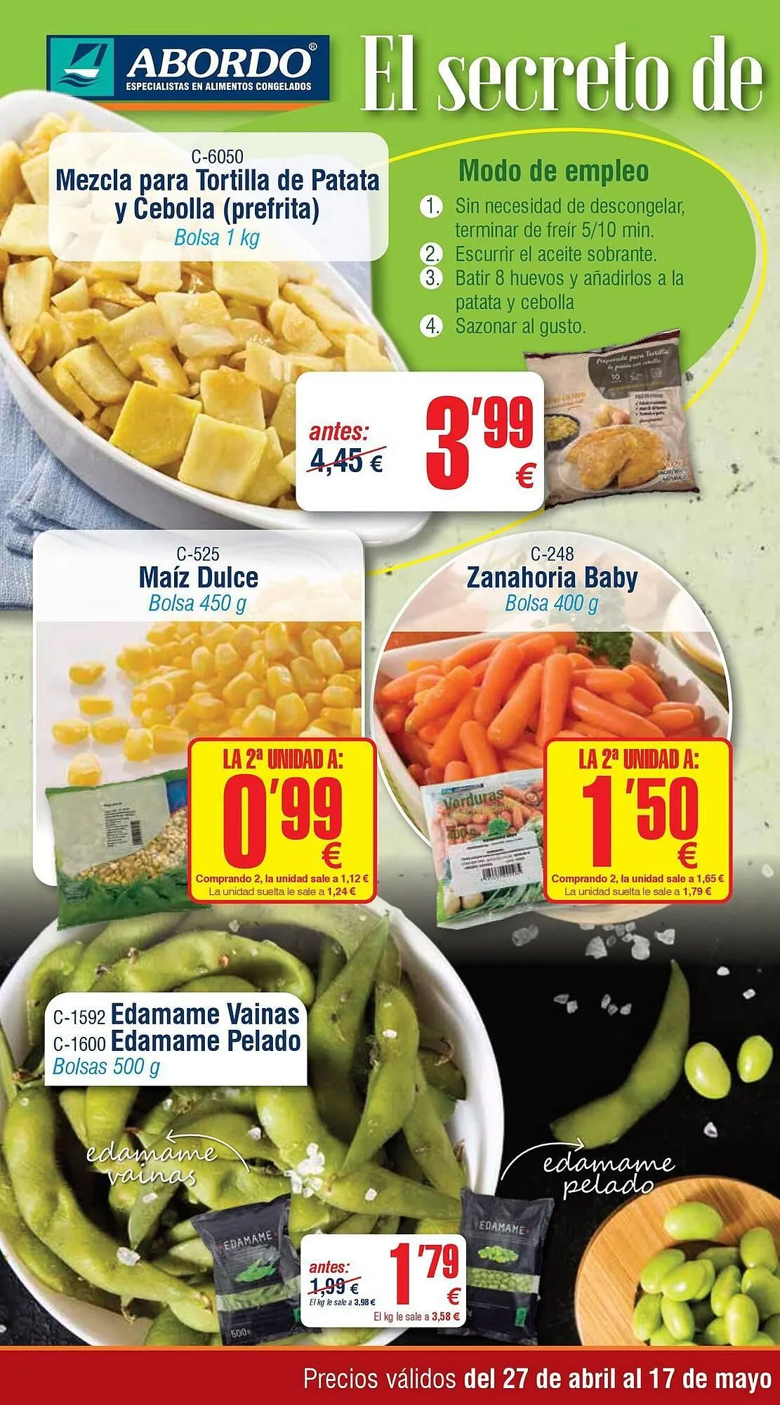 Catálogo de Folleto Abordo 27 de abril al 17 de mayo 2026 - Página 2