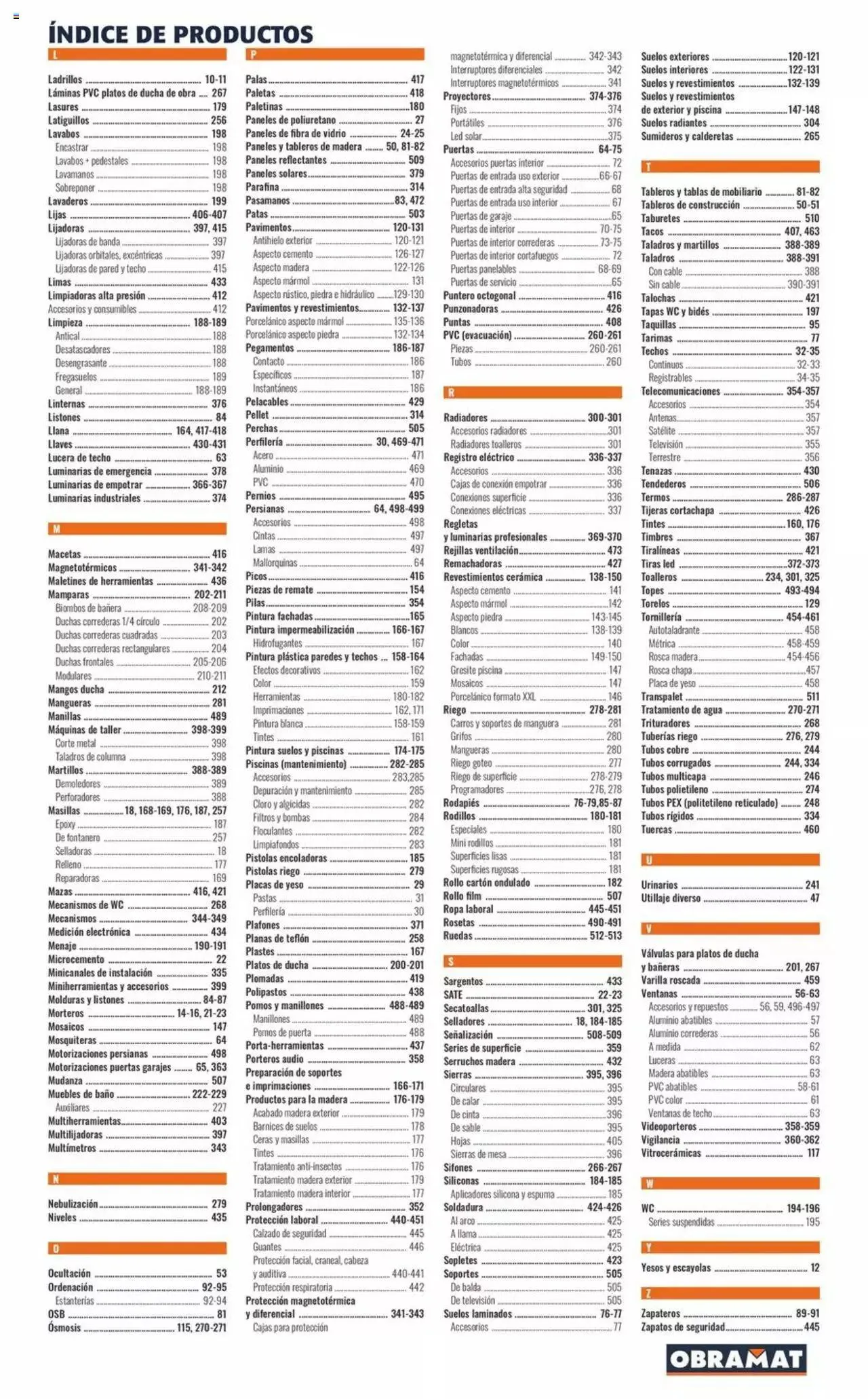 Catálogo de Obramat folleto 8 de marzo al 22 de abril 2024 - Página 521