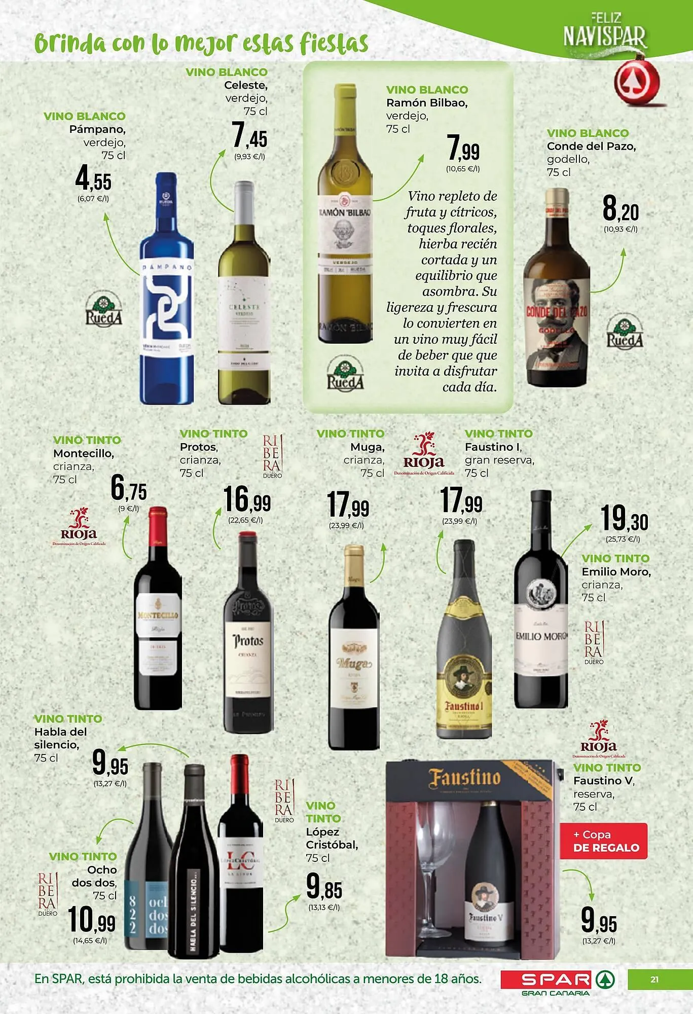 Catálogo de Folleto SPAR Gran Canaria 12 de diciembre al 25 de diciembre 2025 - Página 21