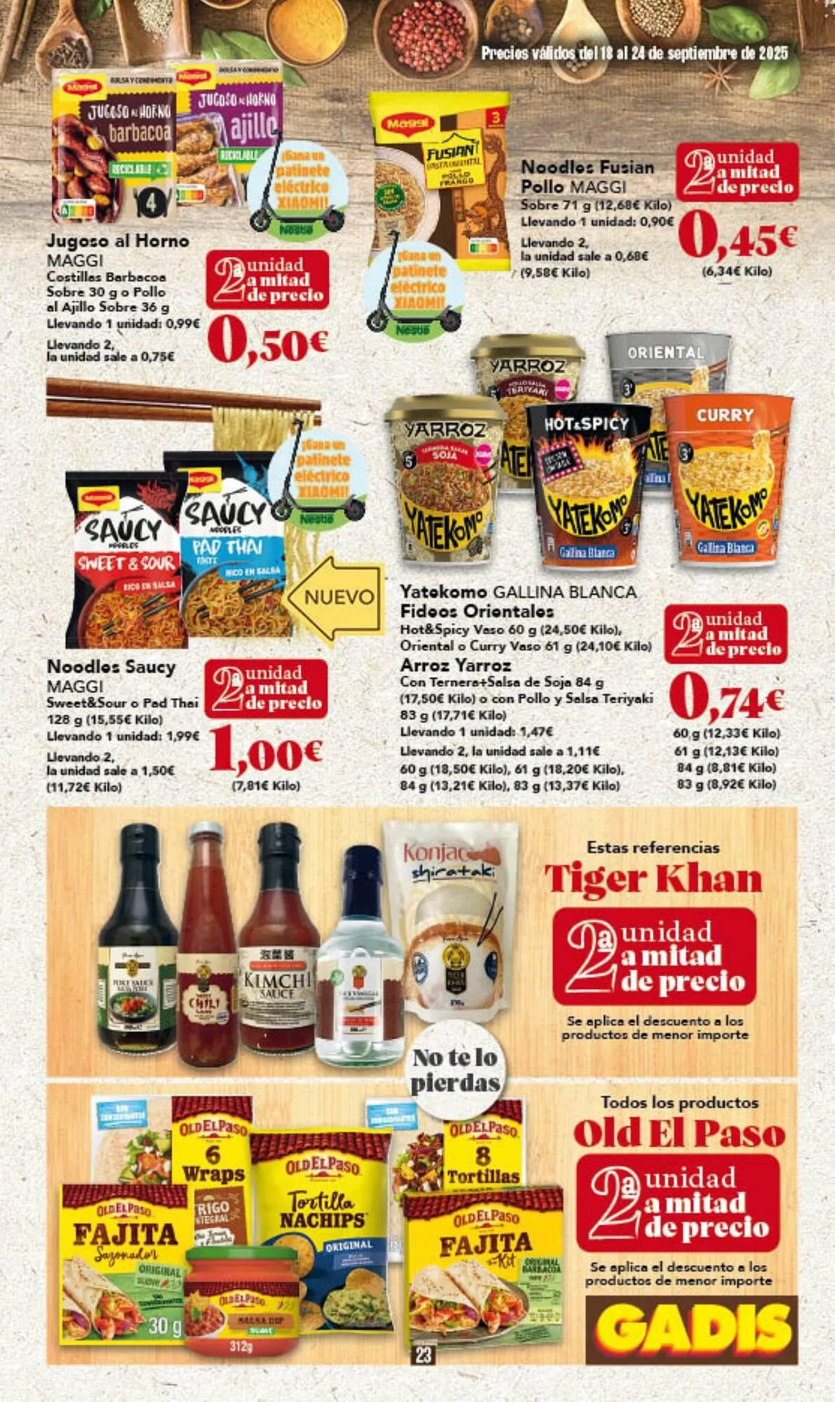 Catálogo de Folleto Gadis 18 de septiembre al 24 de septiembre 2025 - Página 23