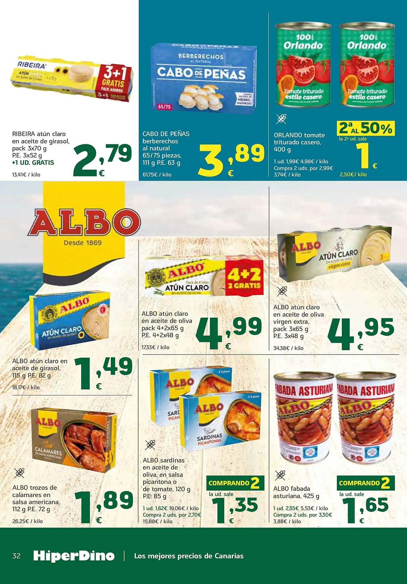 Catálogo de Folleto HiperDino 23 de abril al 7 de mayo 2026 - Página 32