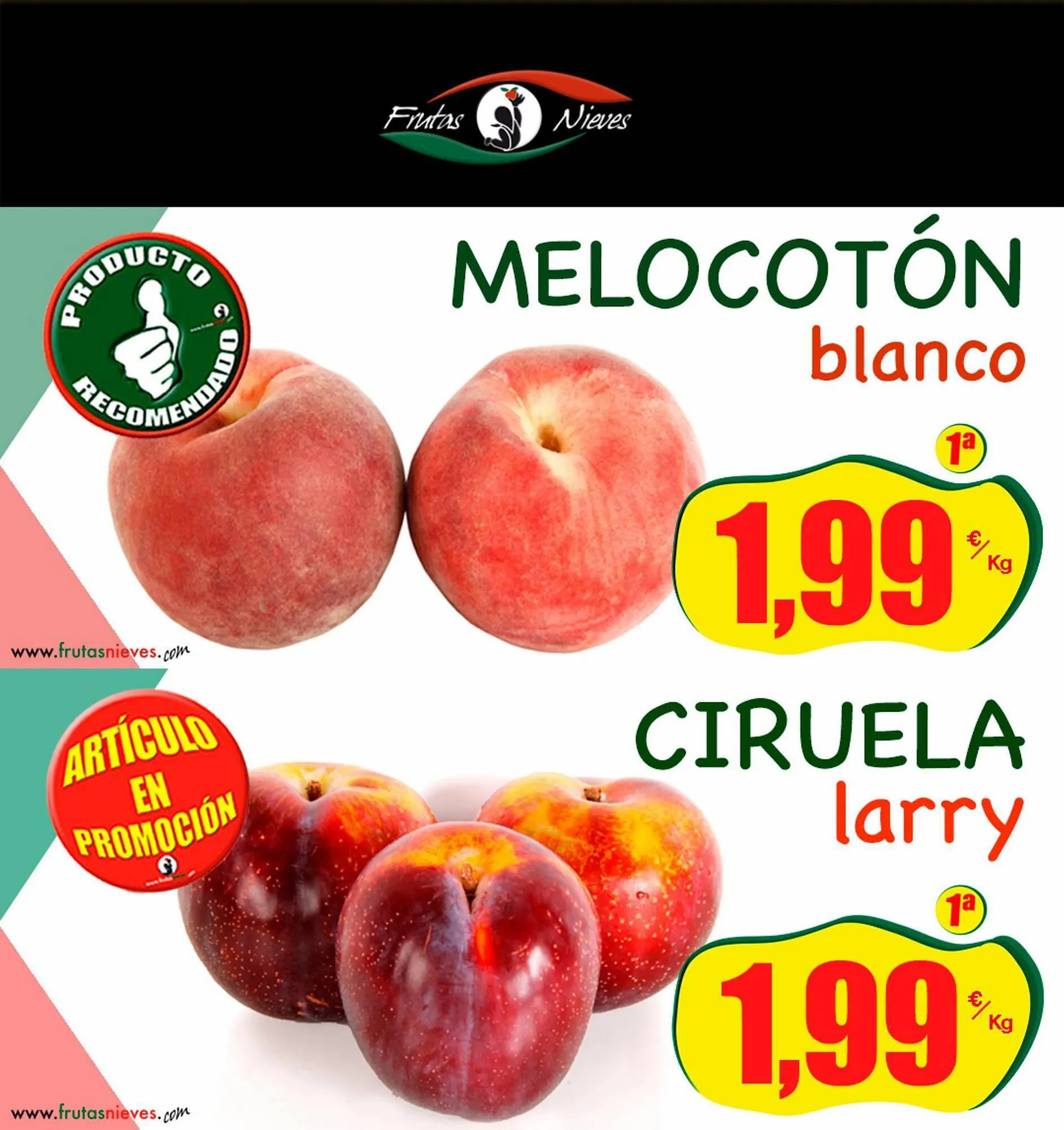 Catálogo de Folleto Frutas Nieves 18 de agosto al 31 de agosto 2023 - Página 2