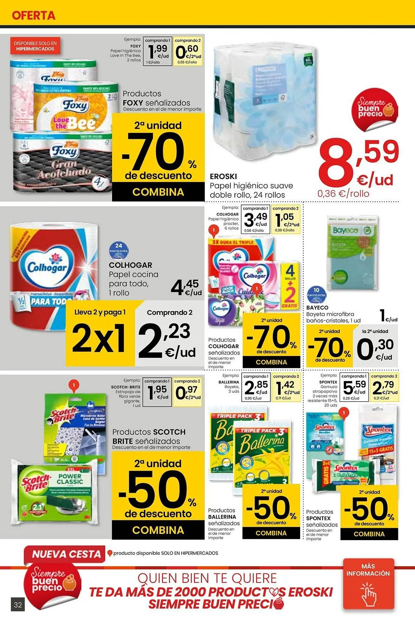 Catálogo de Folleto Eroski 17 de julio al 29 de julio 2025 - Página 32