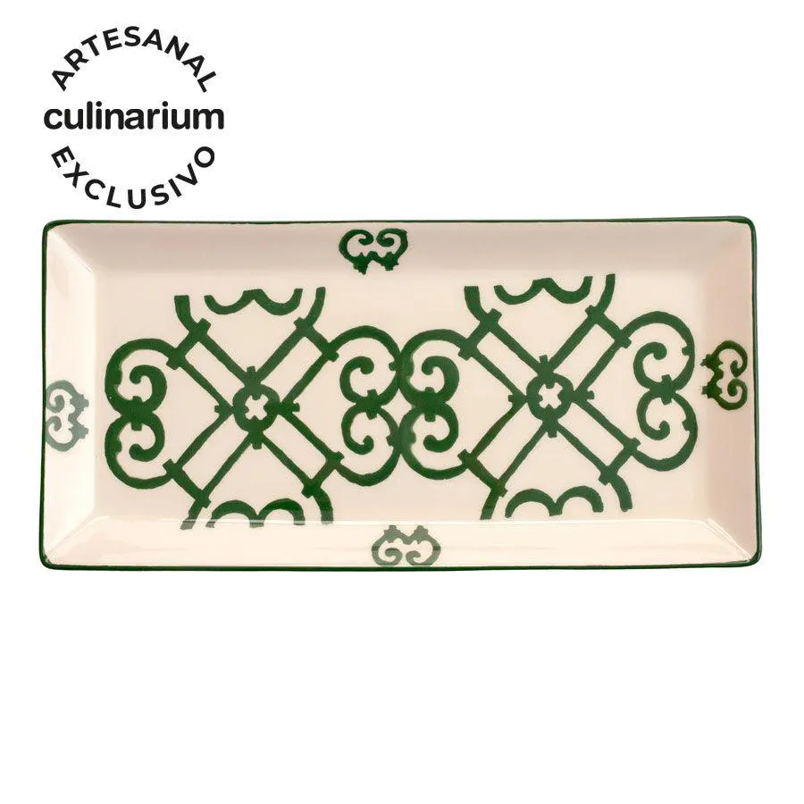 Fuente rectangular Artisan 38x19 cm Culinarium