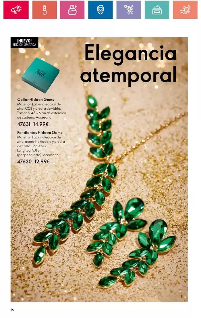Catálogo de ES TU MOMENTO DE BRILLAR 12 de noviembre al 2 de diciembre 2024 - Página 16