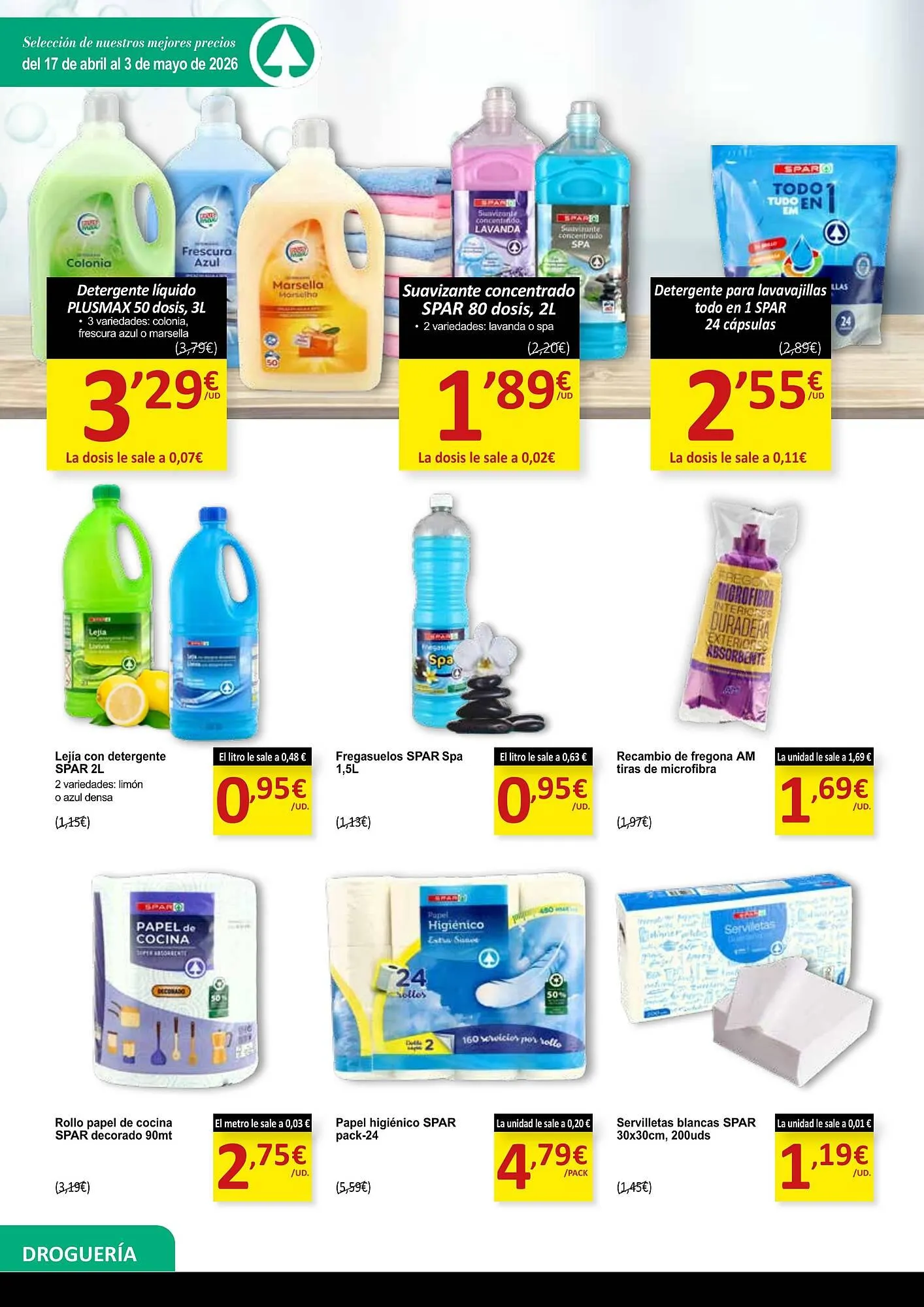 Catálogo de Folleto SPAR 17 de abril al 3 de mayo 2026 - Página 10