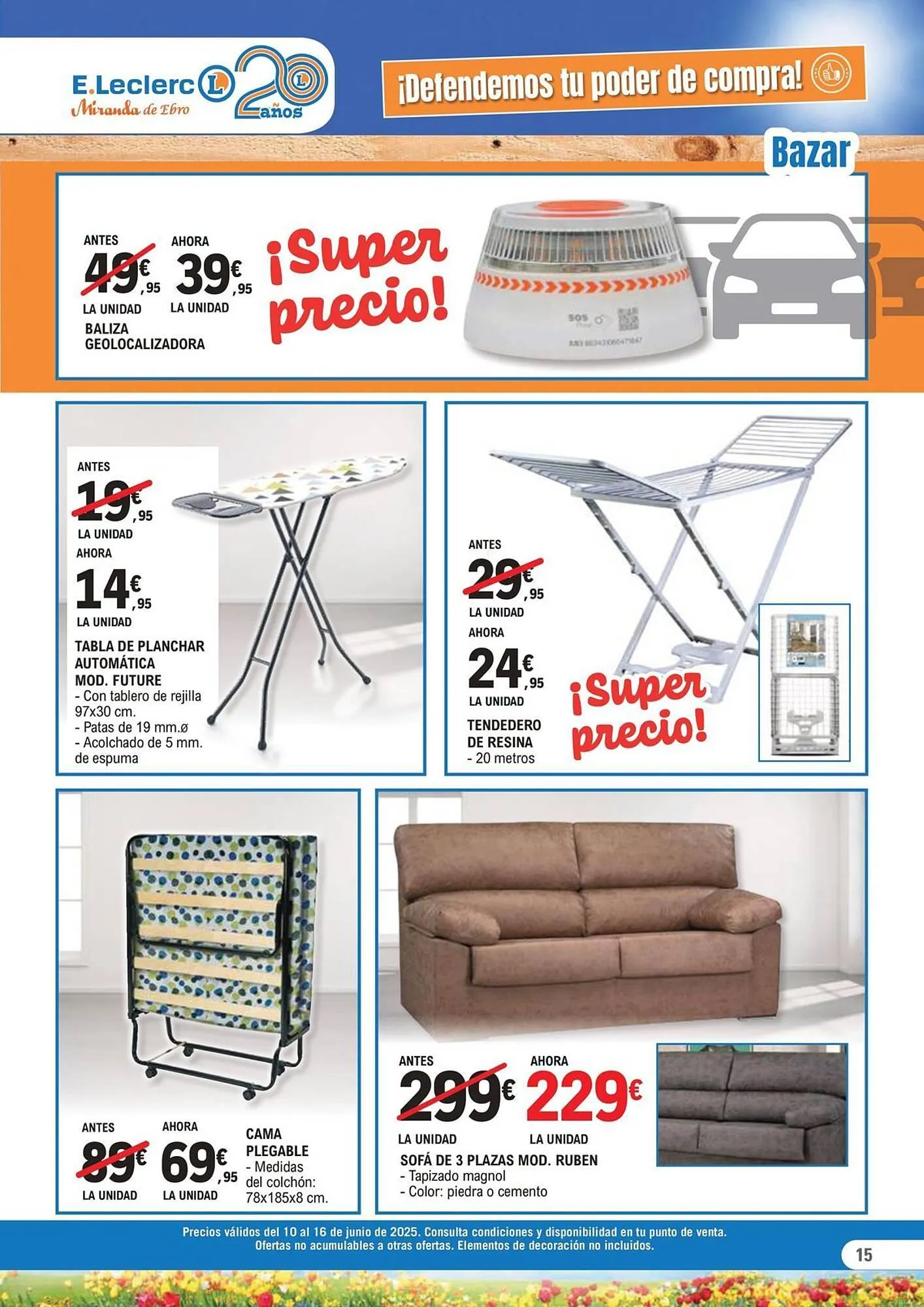 Catálogo de Folleto E.Leclerc 11 de junio al 16 de junio 2025 - Página 15