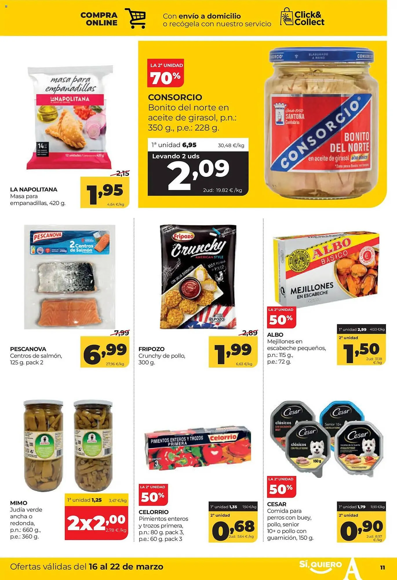 Catálogo de Folleto Alimerka 16 de marzo al 22 de marzo 2026 - Página 11