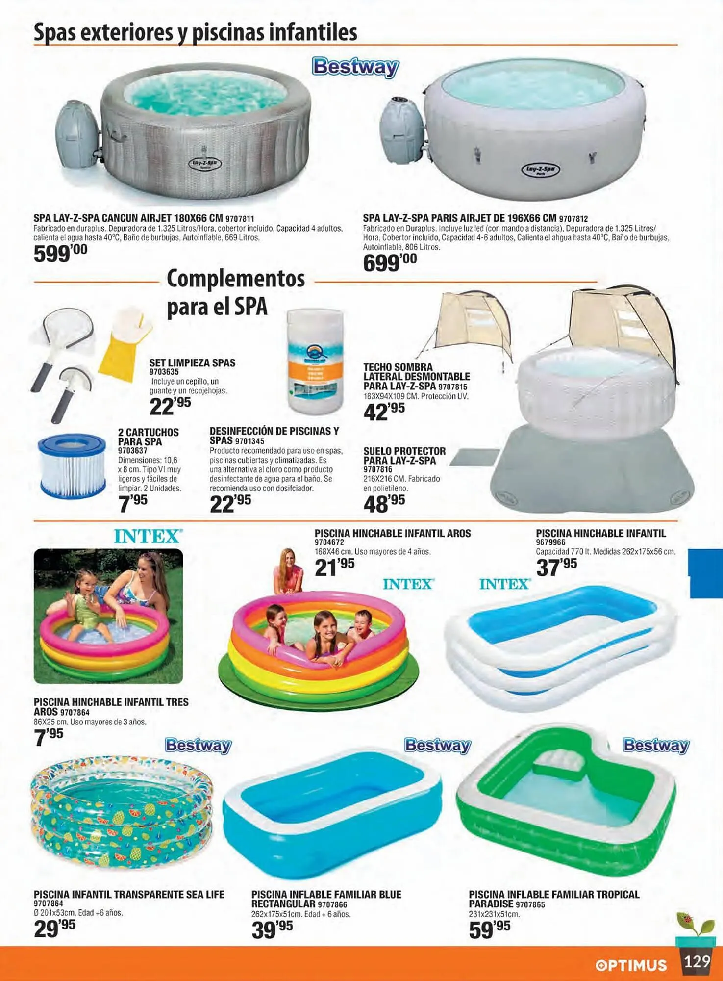 Catálogo de Folleto Optimus 27 de marzo al 31 de agosto 2023 - Página 129