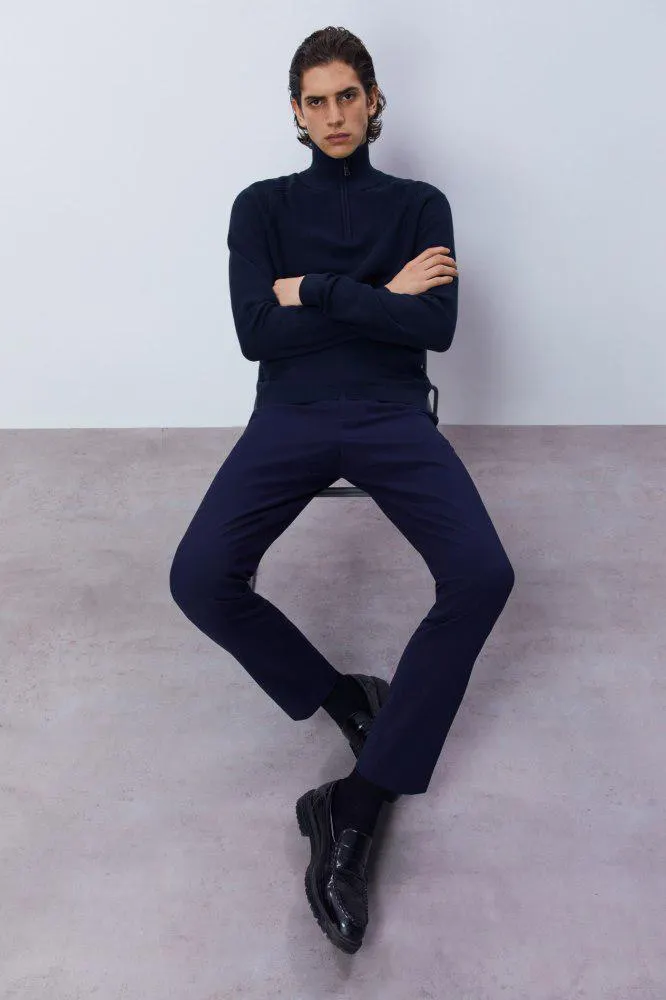 Jersey cremallera estructura