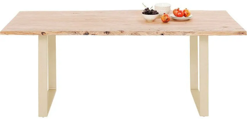 Mesa Harmony latón 160x80