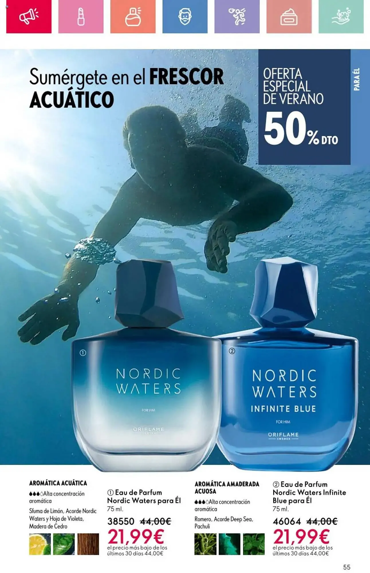 Catálogo de Folleto Oriflame 22 de junio al 12 de julio 2025 - Página 55