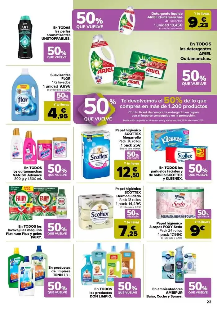 Catálogo de 50% QUE VUELVE 28 de enero al 12 de febrero 2025 - Página 23
