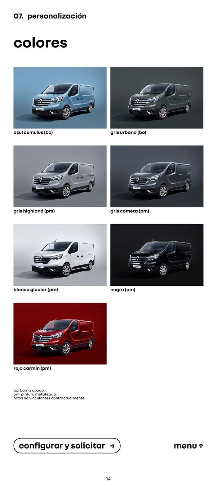 Catálogo de Renault Trafic Furgón E-Tech 100% Eléctrico 18 de julio al 18 de julio 2025 - Página 14