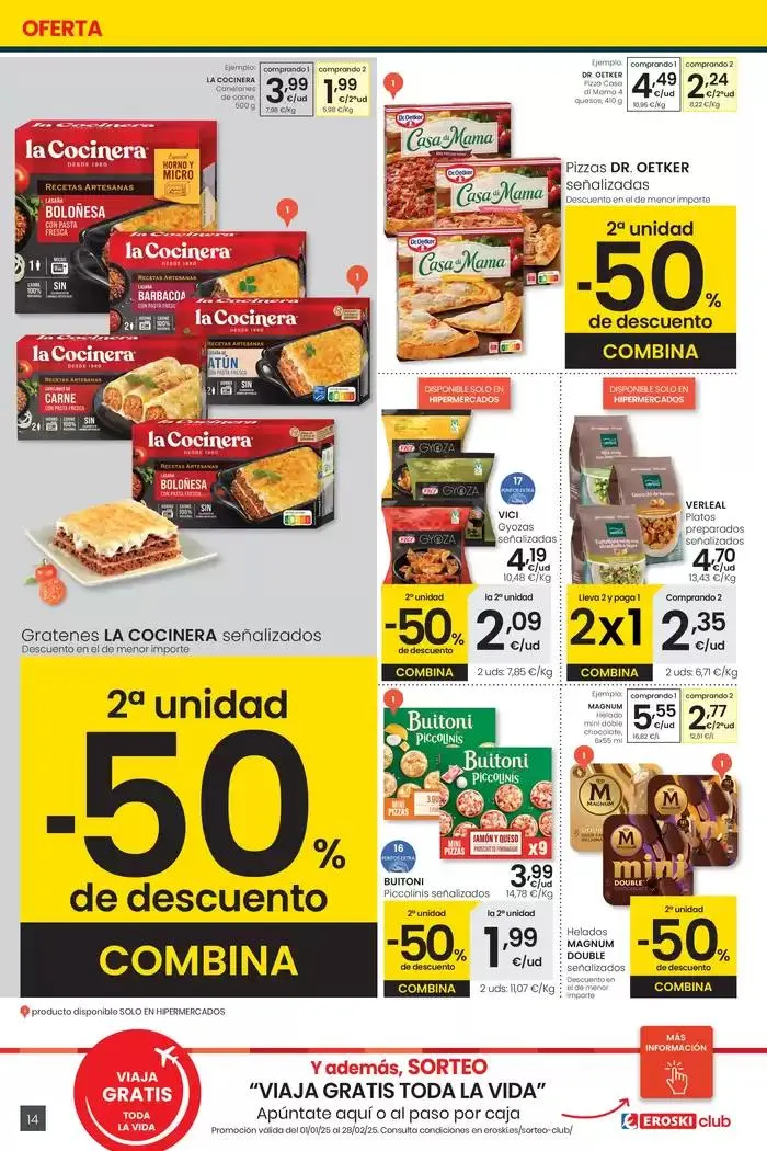 Catálogo de Más de 2000 productos, SIEMPRE A BUEN PRECIO HIPERMERCADOS EROSKI 30 de enero al 11 de febrero 2025 - Página 14