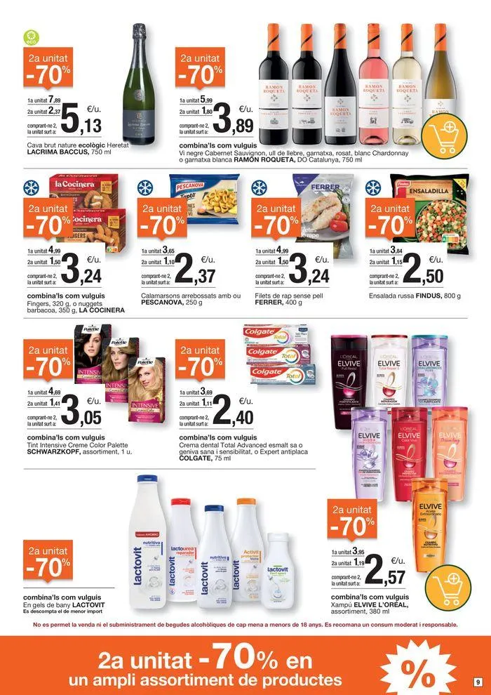 Catálogo de Fullet d'ofertes quinzenals  2 de septiembre al 9 de septiembre 2024 - Página 9