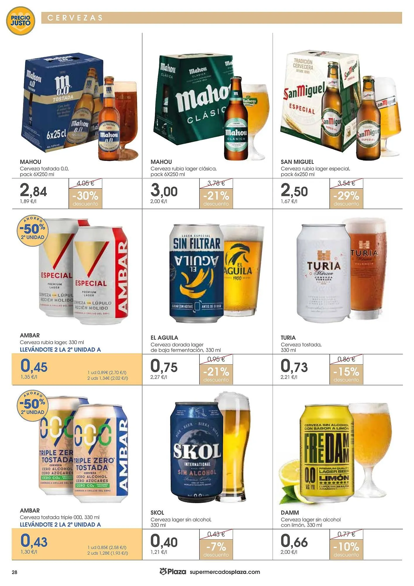 Catálogo de Folleto Supermercados Plaza 7 de mayo al 20 de mayo 2026 - Página 28