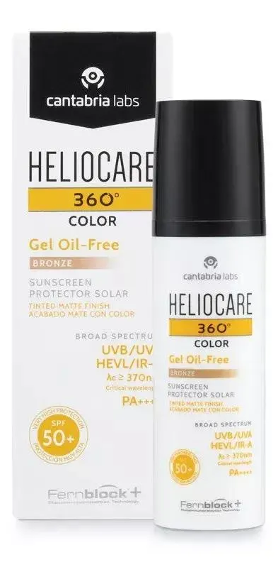 Heliocare 360 Gel Oil Free SPF50+Color Bronze 50 ml