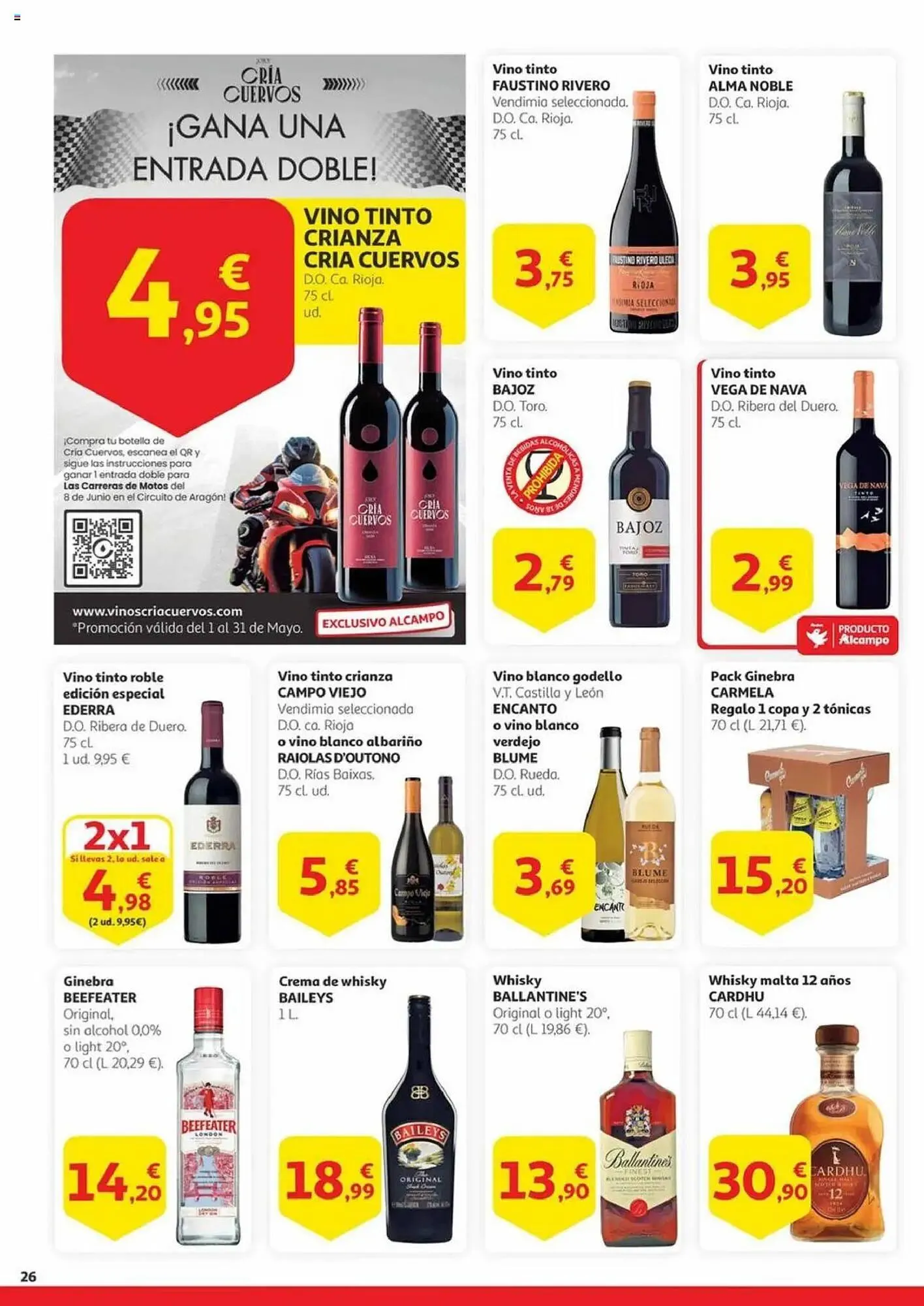 Catálogo de Folleto Alcampo 6 de mayo al 19 de mayo 2025 - Página 26