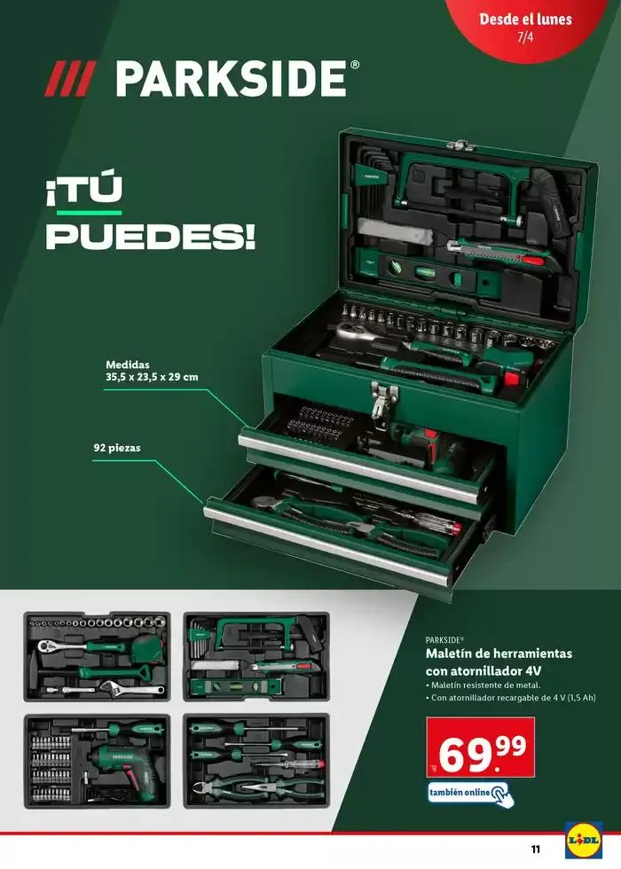 Catálogo de Parside Lidl 3 de marzo al 30 de marzo 2025 - Página 11