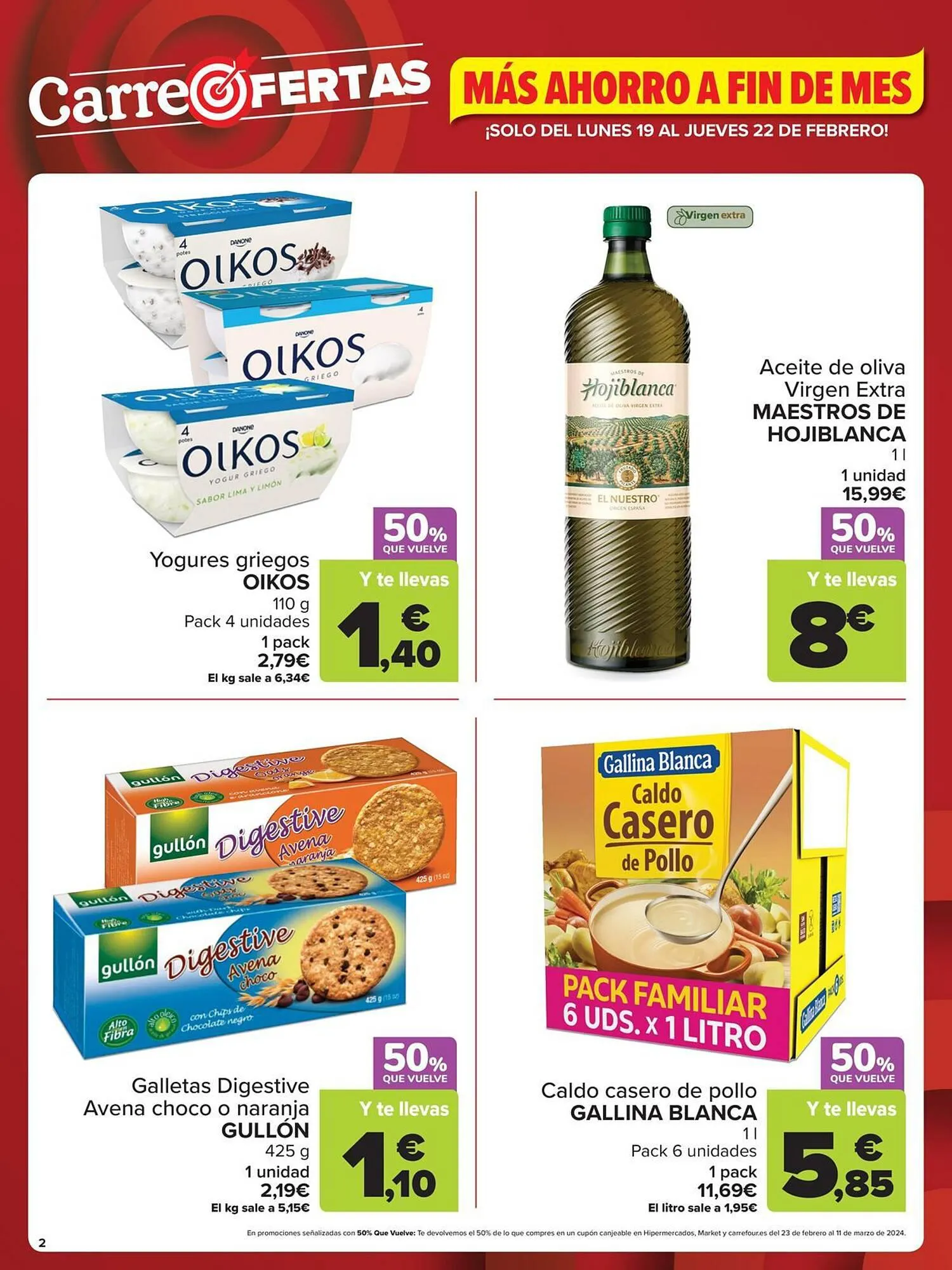 Catálogo de Folleto Carrefour 19 de febrero al 22 de febrero 2024 - Página 2
