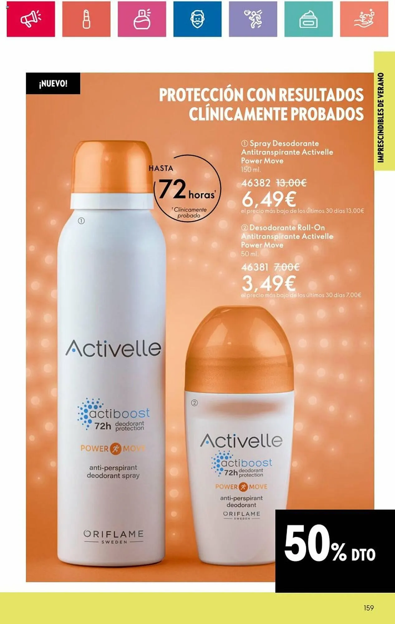 Catálogo de Folleto Oriflame 7 de mayo al 27 de mayo 2024 - Página 159
