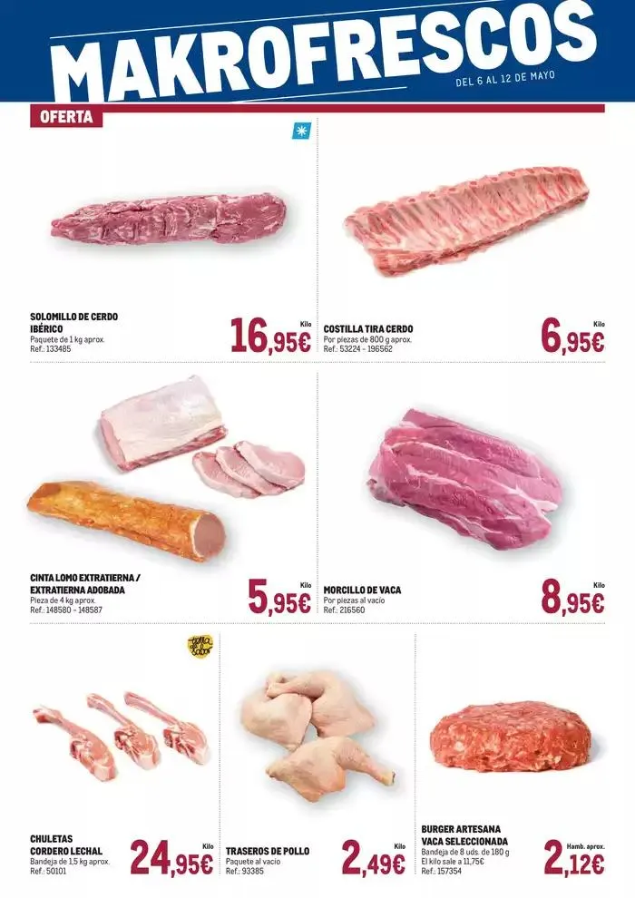 Catálogo de Makro Fresco Cataluña 6 de mayo al 12 de mayo 2025 - Página 1