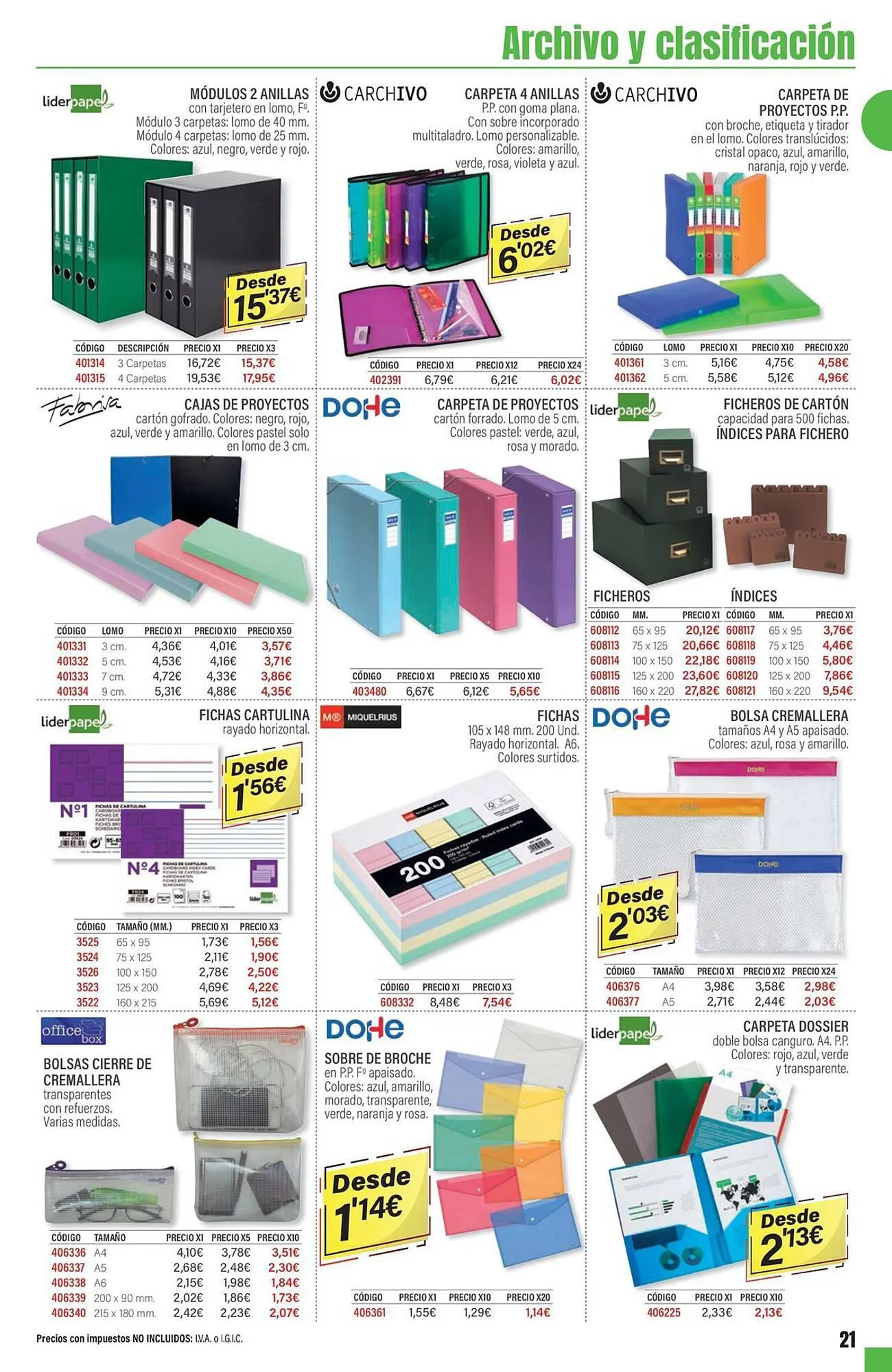 Catálogo de Folleto Carlin 13 de febrero al 6 de junio 2024 - Página 21