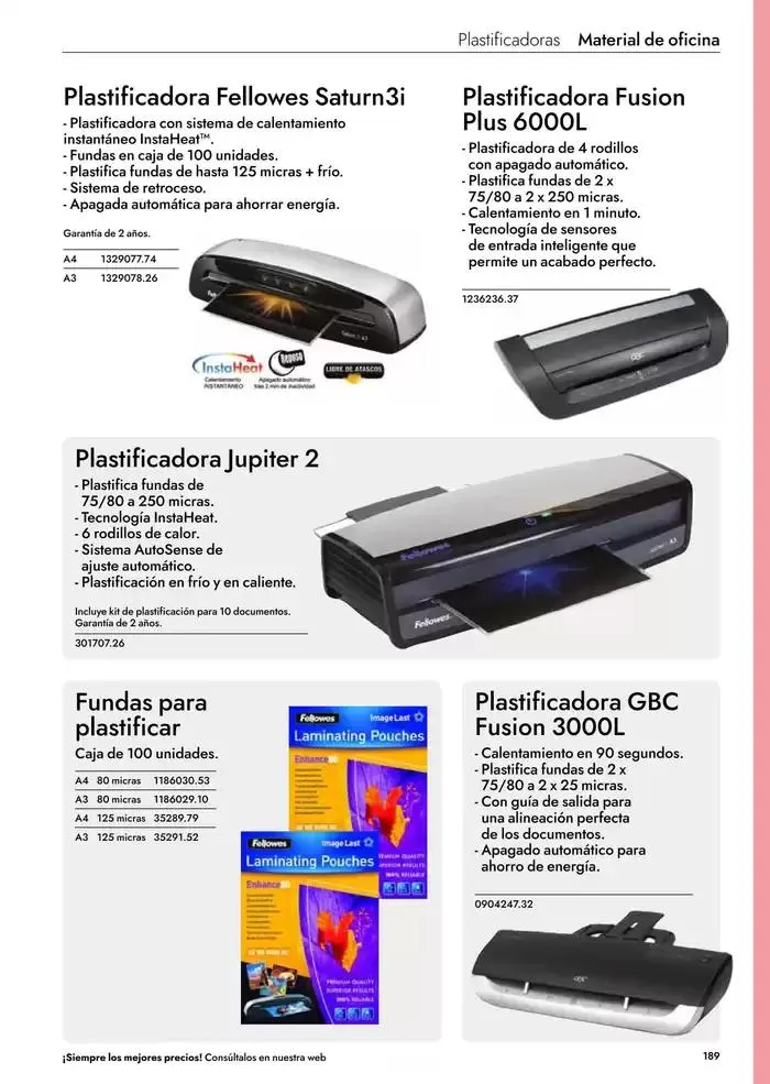 Catálogo de Catálogo Escolar 2025-2026 6 de mayo al 31 de diciembre 2026 - Página 191