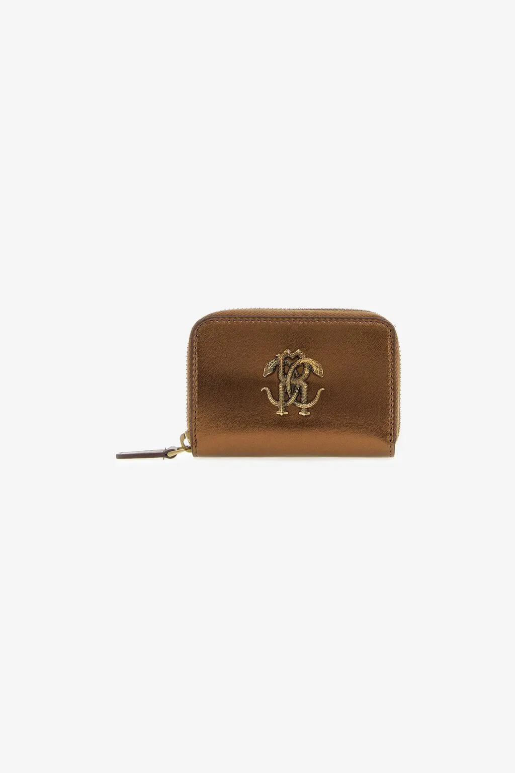 Small wallet with Monogram RC and zip
