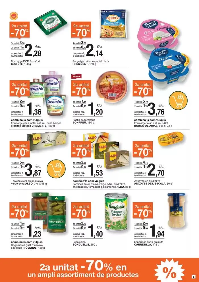 Catálogo de Ofertes vàlides del 18 al 31 de març 19 de marzo al 31 de marzo 2025 - Página 5