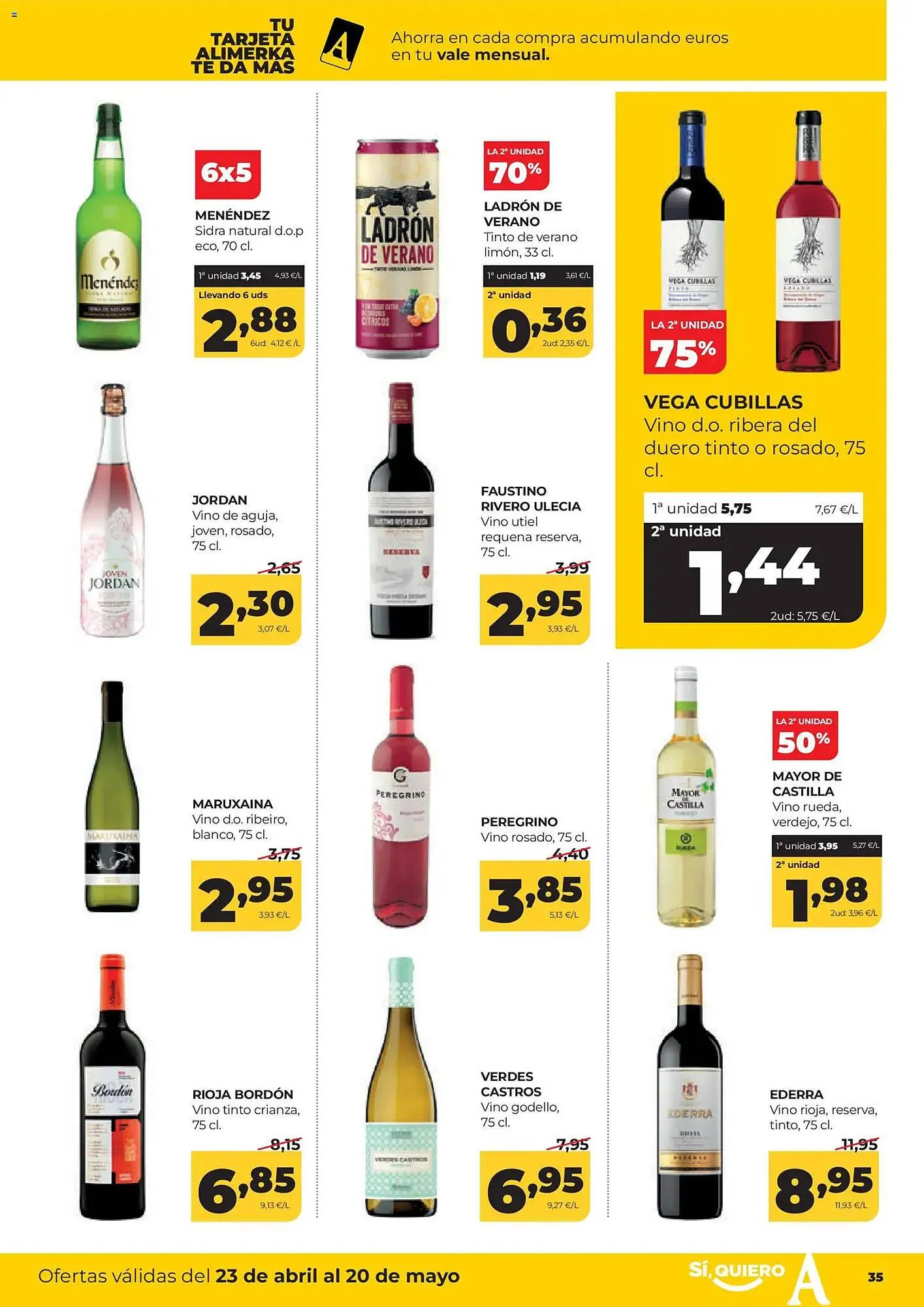 Catálogo de Folleto Alimerka 23 de abril al 20 de mayo 2026 - Página 34