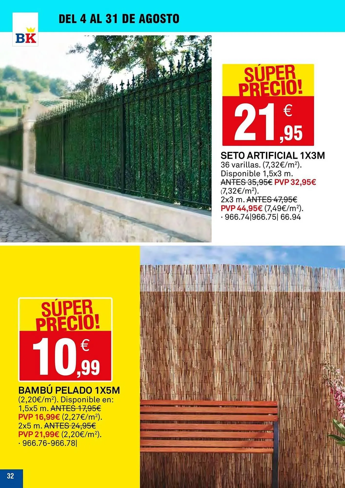 Catálogo de Folleto Bricoking 14 de agosto al 31 de agosto 2025 - Página 32