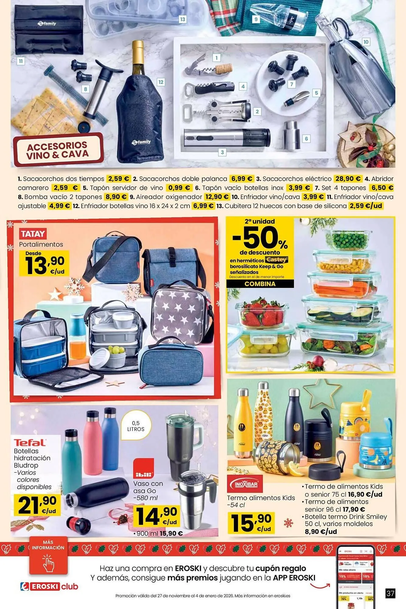 Catálogo de Folleto Eroski 2 de diciembre al 6 de diciembre 2025 - Página 37