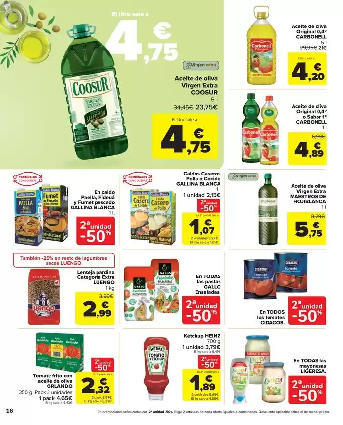 Catálogo de 2ªunidad -50% En más de 700 productos 10 de abril al 21 de abril 2025 - Página 16