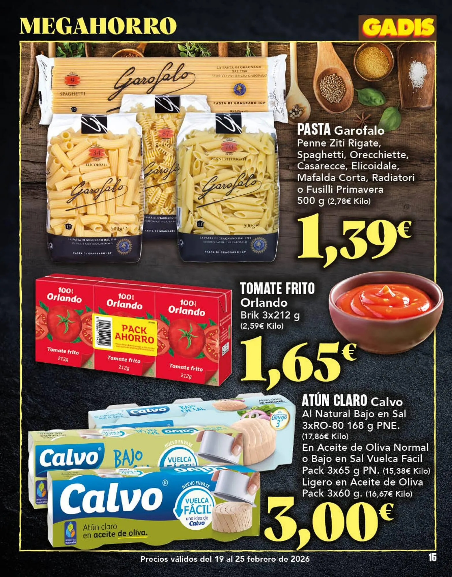 Catálogo de Folleto Gadis 19 de febrero al 25 de febrero 2026 - Página 15