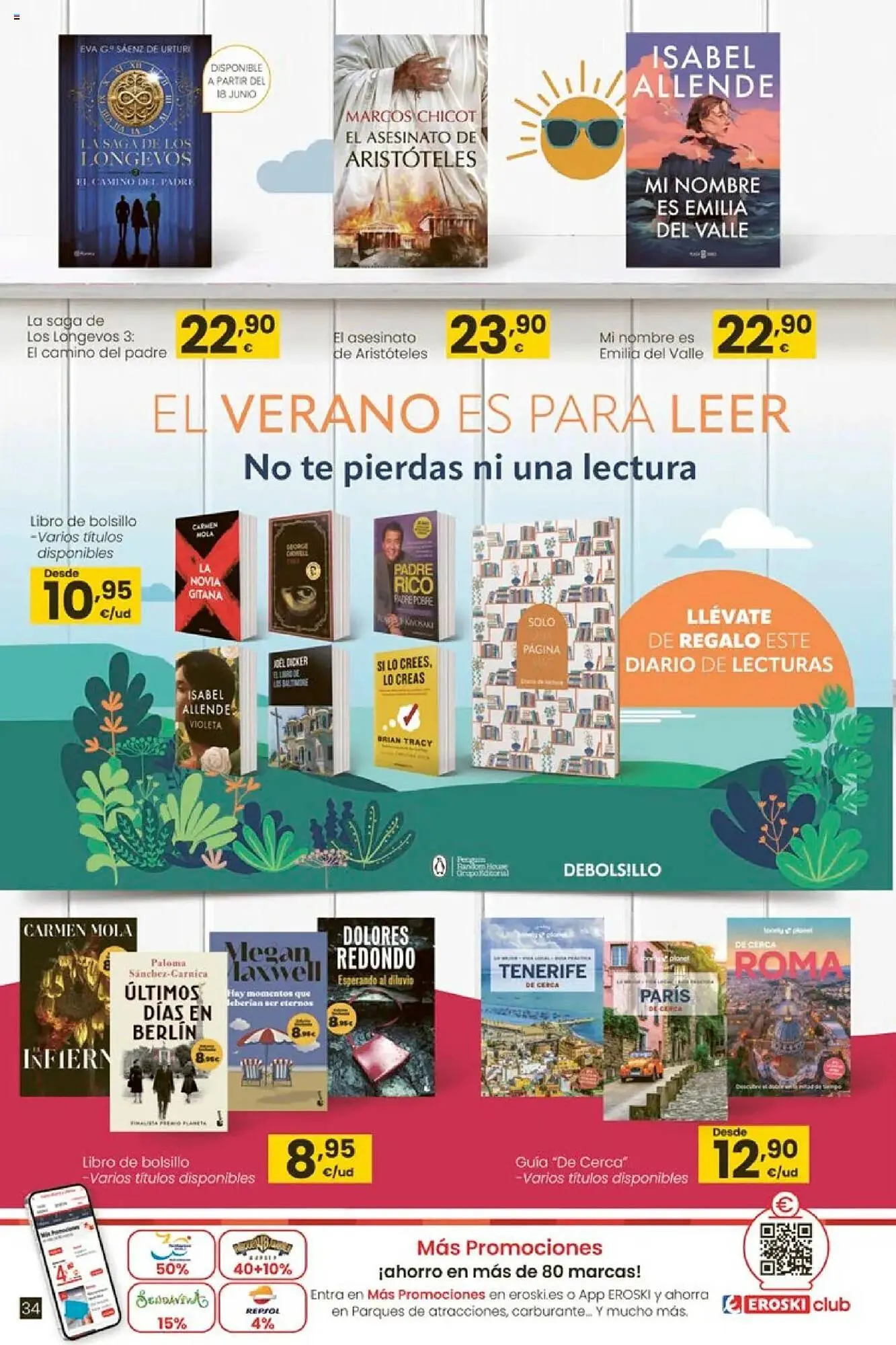 Catálogo de Folleto Eroski 12 de junio al 16 de julio 2025 - Página 34