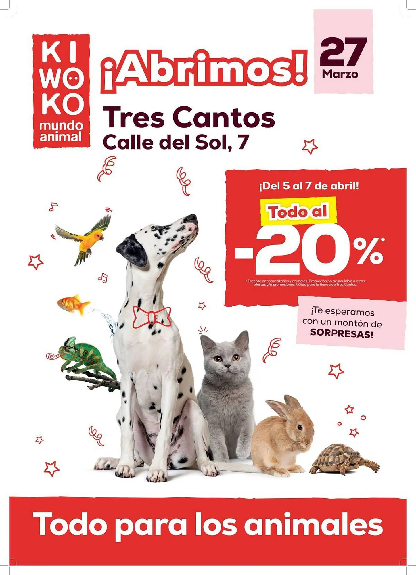 Catálogo de Folleto Kiwoko 27 de marzo al 29 de marzo 2024 - Página 1