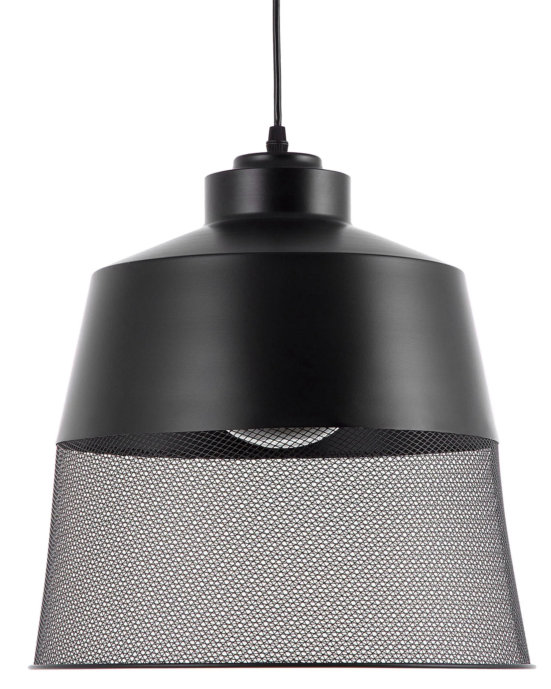 Lámpara colgante MUGA Metal Negro