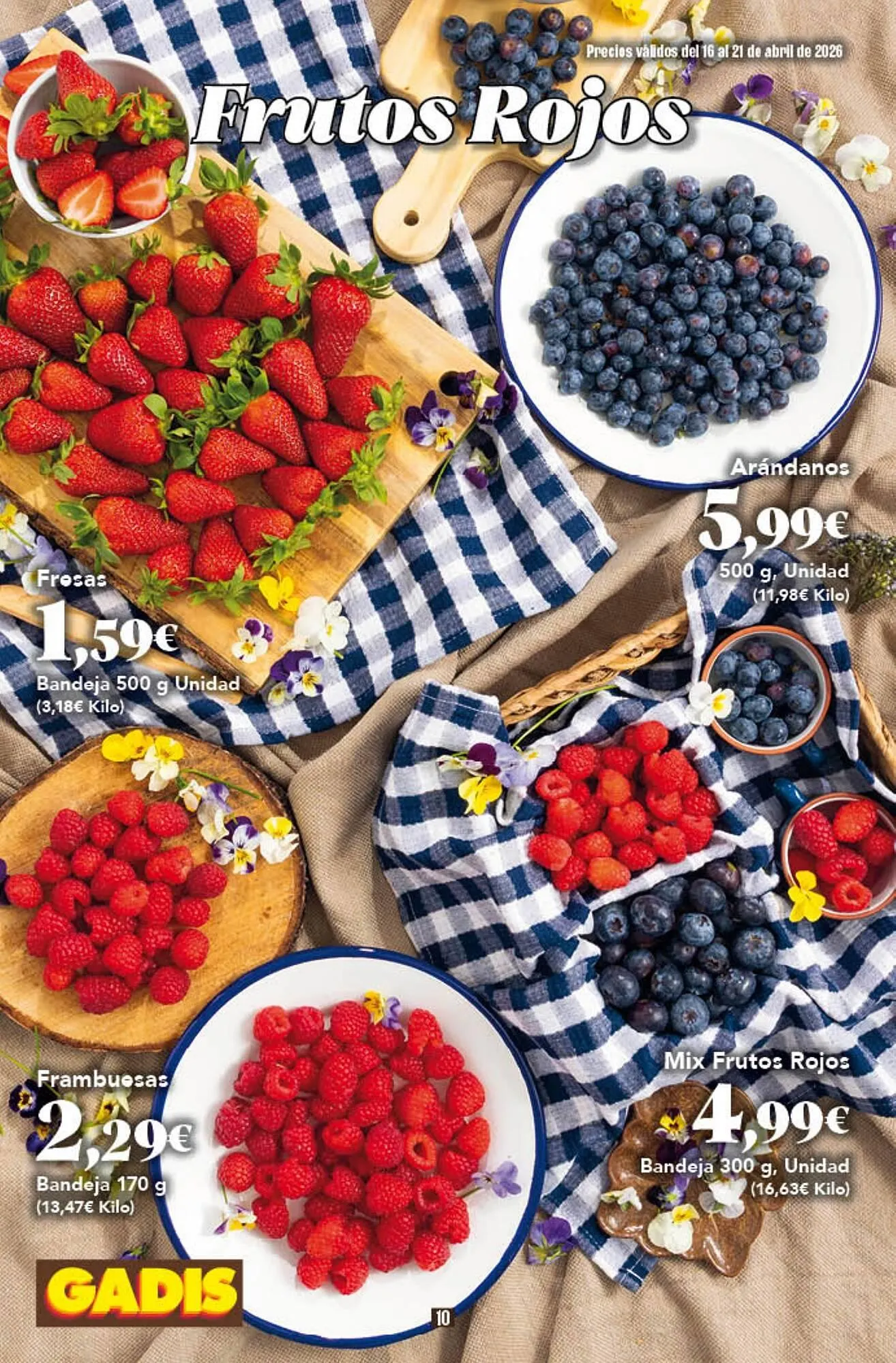 Catálogo de Folleto Gadis 16 de abril al 21 de abril 2026 - Página 10